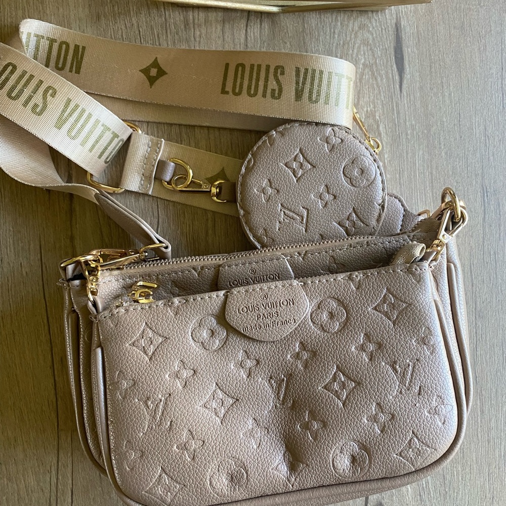 Cross body with guitar strap and coin purse
